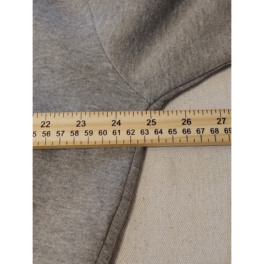 The Wild Collective LSU Tigers Hoodie Gray Crop Top Size L Glitter Applique - Picture 4 of 9